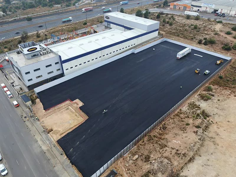 Hemos finalizado los trabajos de construcción de plataforma logística para PV HARDWARE SOLUTIONS
