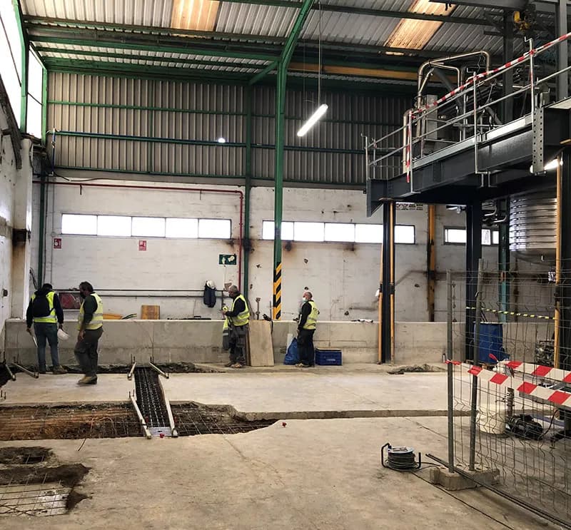 Iniciamos los trabajos de mantenimiento para nuestros clientes Industrias Afrasa S.A.