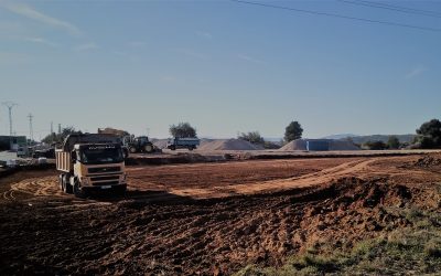 Inicio de los trabajos de Construcción de Campa para almacenamiento para PV HARDWARE SOLUTIONS